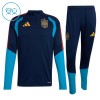 Spanien Trænings Sweatshirt 2026-27 Kvart-Zip Flåde TIL Børn